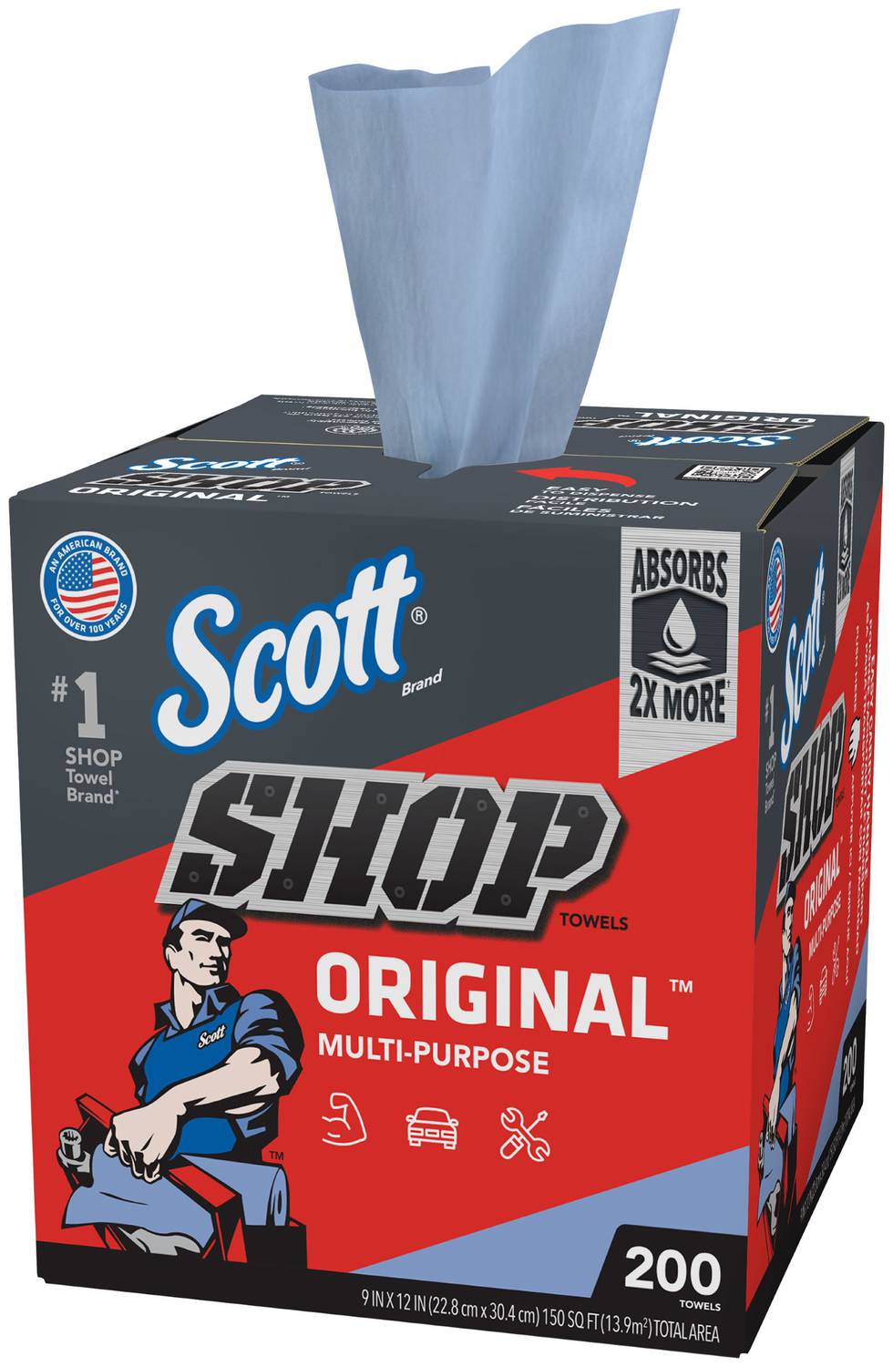 SCOTTY INC. Scott 200 Count Shop Towel